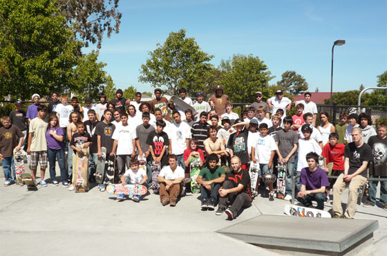 Skating for Anthony